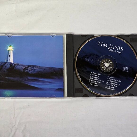 Tim Janis Water’s Edge CD Album Pre-owned - Picture 2 of 3